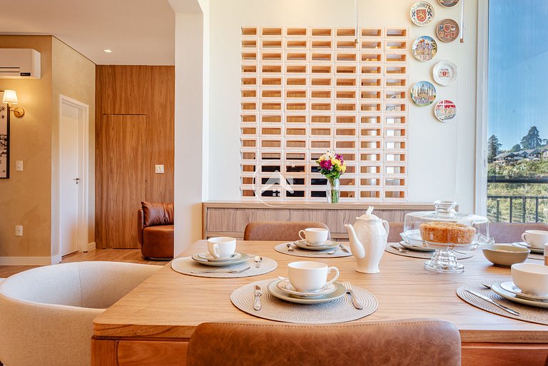 Refúgio nas Alturas: Cobertura de Luxo com 5 suítes e vista