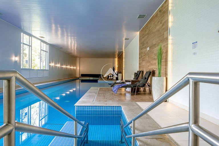 Elegante cobertura: 4 suítes c/ conforto e lazer