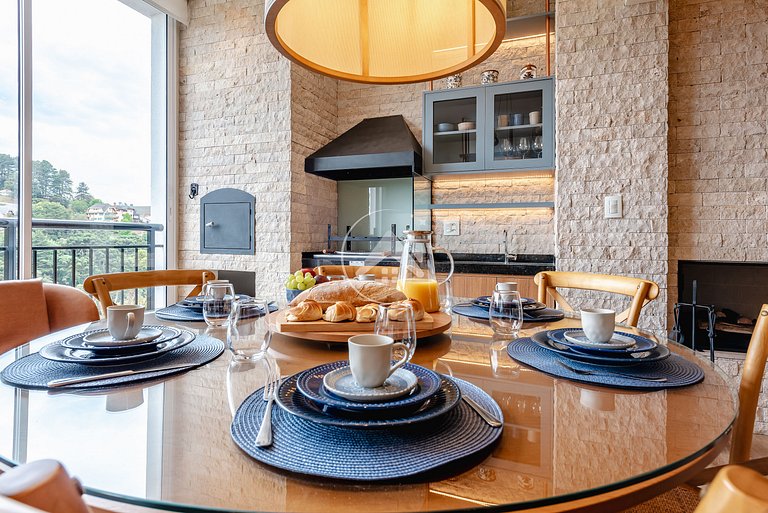 Elegante cobertura: 4 suítes c/ conforto e lazer