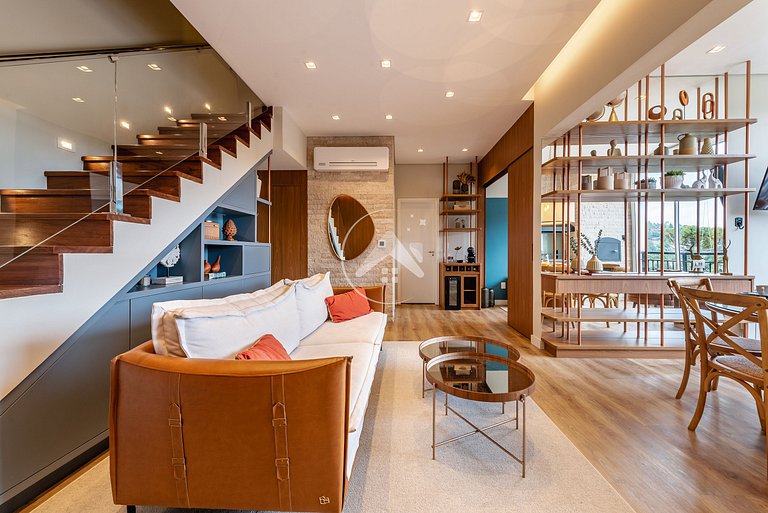 Elegante cobertura: 4 suítes c/ conforto e lazer