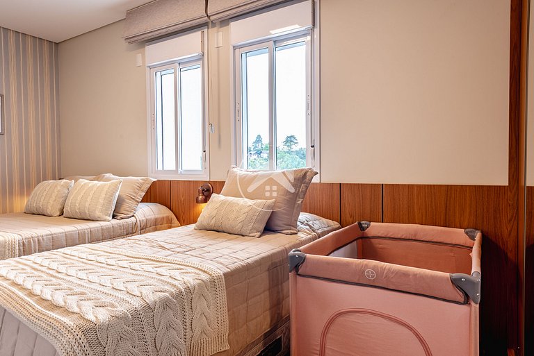 Elegante cobertura: 4 suítes c/ conforto e lazer