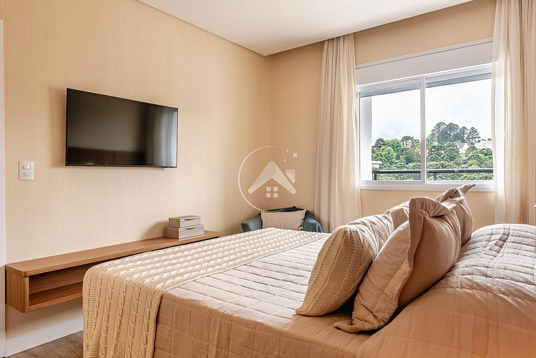 Elegante cobertura: 4 suítes c/ conforto e lazer